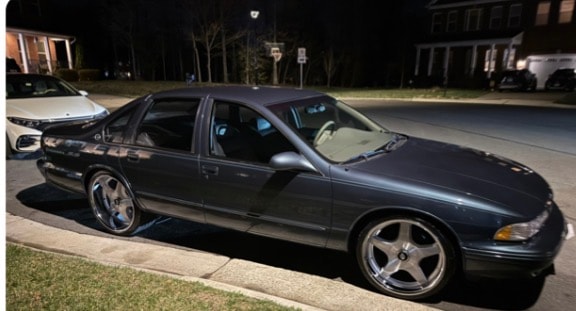 1996 Chevrolet Impala SS — Blue